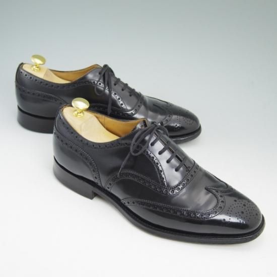美品★チャーチ 70F/UK7 【★73ラスト】NENE/ポリッシュドバインダーカーフ/チェットウィンド・CHETWYND同仕様/Church's★b186