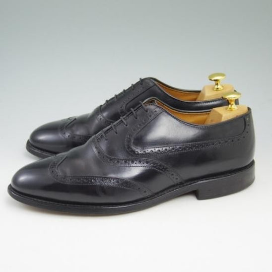 極上★(米)アレンエドモンズ 8.5D【貴重モデル★Birmingham/バーミンガム】ブラインドブローグ/黒/メンズ/ALLEN EDMONDS★b191