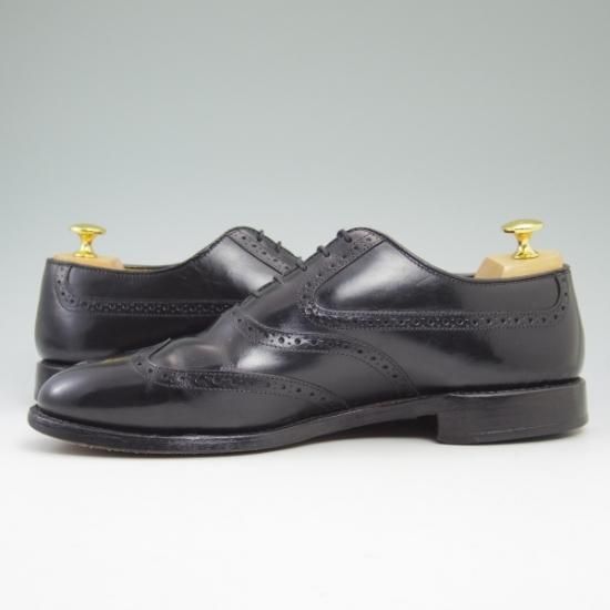 極上★(米)アレンエドモンズ 8.5D【貴重モデル★Birmingham/バーミンガム】ブラインドブローグ/黒/メンズ/ALLEN EDMONDS★b191