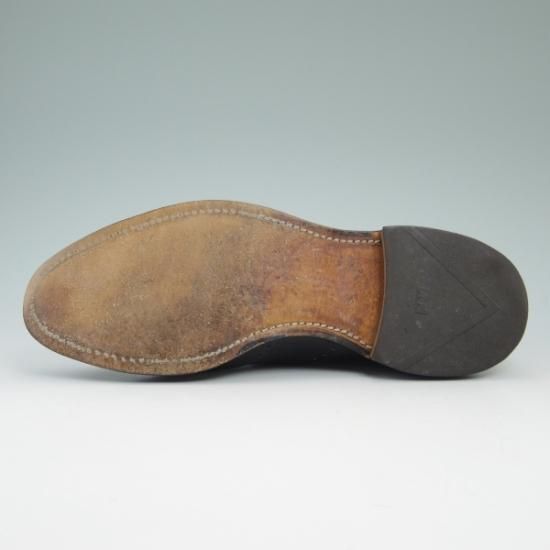 極上★(米)アレンエドモンズ 8.5D【貴重モデル★Birmingham/バーミンガム】ブラインドブローグ/黒/メンズ/ALLEN EDMONDS★b191