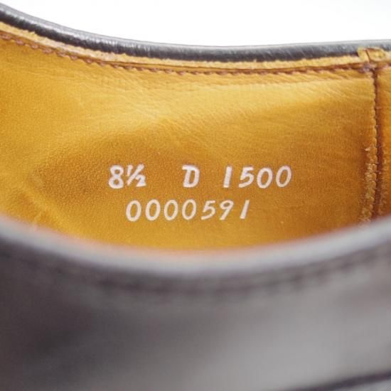 極上★(米)アレンエドモンズ 8.5D【貴重モデル★Birmingham/バーミンガム】ブラインドブローグ/黒/メンズ/ALLEN EDMONDS★b191