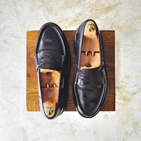 極上★パラブーツ SIZE 7.5【★ランス/REIMS/マルシェソール/コインローファー】Paraboot★b193