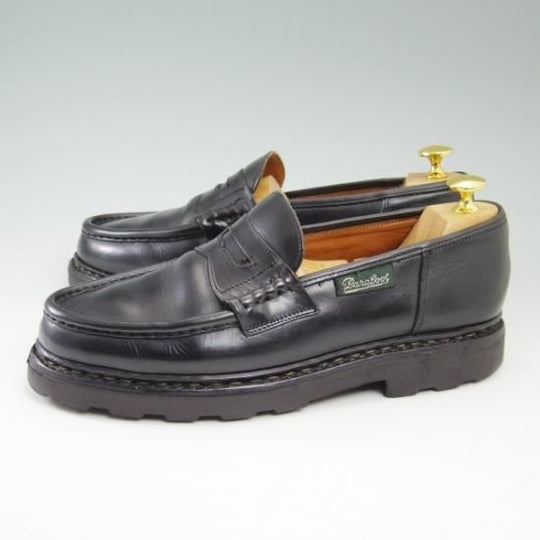 極上★パラブーツ SIZE 7.5【★ランス/REIMS/マルシェソール/コインローファー】Paraboot★b193