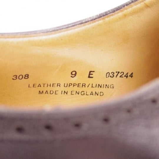 極上★クロケット&ジョーンズ UK8.5/US9E【★超希少!!BROOKS ENGLISH/ブルックスブラザーズ別注品】BROOKS BROTHERS/Crockett&Jones★b19