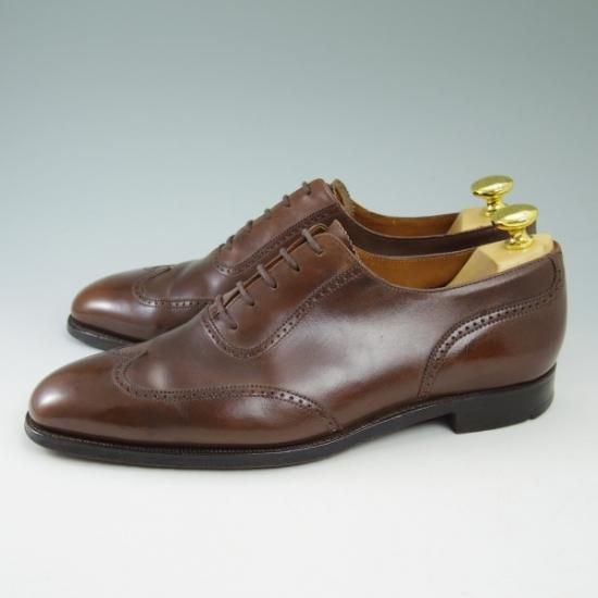 ★クロケット&ジョーンズ 7.5E 【★(英)ジョージクレバリー別注品/GEORGE CLEVERLEY】ブラインドブローグ/Crockett&Jones★b199