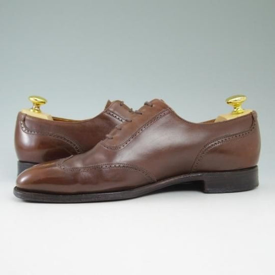 ★クロケット&ジョーンズ 7.5E 【★(英)ジョージクレバリー別注品/GEORGE CLEVERLEY】ブラインドブローグ/Crockett&Jones★b199