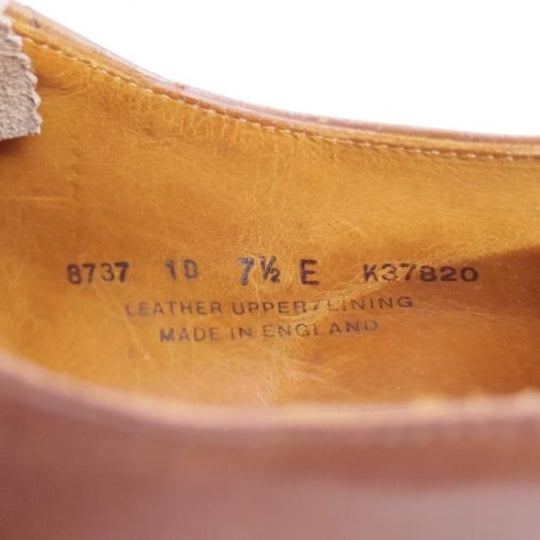 ★クロケット&ジョーンズ 7.5E 【★(英)ジョージクレバリー別注品/GEORGE CLEVERLEY】ブラインドブローグ/Crockett&Jones★b199