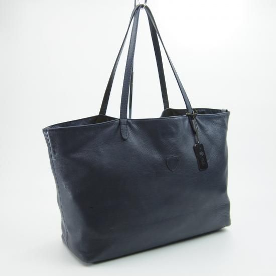 美品★フェリージ/Felisi【定価7.5万円★紺/トートバッグ/15-20】レザー トート バッグ/ユニセックス/メンズ&レディース/ビジネス★N4826