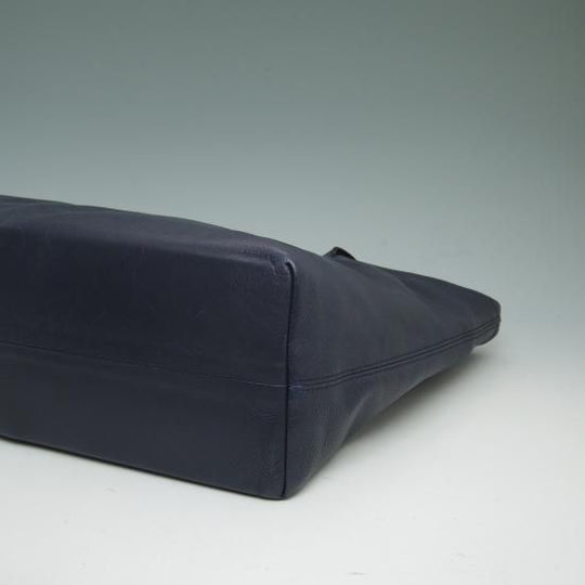 美品★フェリージ/Felisi【定価7.5万円★紺/トートバッグ/15-20】レザー トート バッグ/ユニセックス/メンズ&レディース/ビジネス★N4826