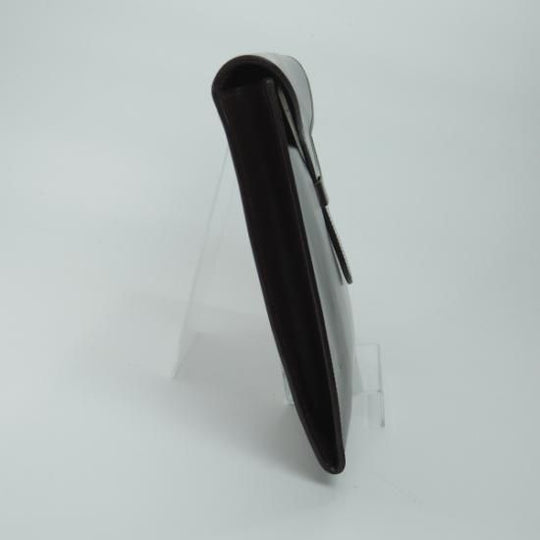 美品★(英)ラザフォード/Rutherfords【★トングフォリオ ケース/ブライドルレザー】クラッチバッグ/茶/メンズ/ユニオンワークス取扱い★N4829