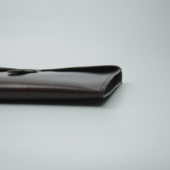 美品★(英)ラザフォード/Rutherfords【★トングフォリオ ケース/ブライドルレザー】クラッチバッグ/茶/メンズ/ユニオンワークス取扱い★N4829