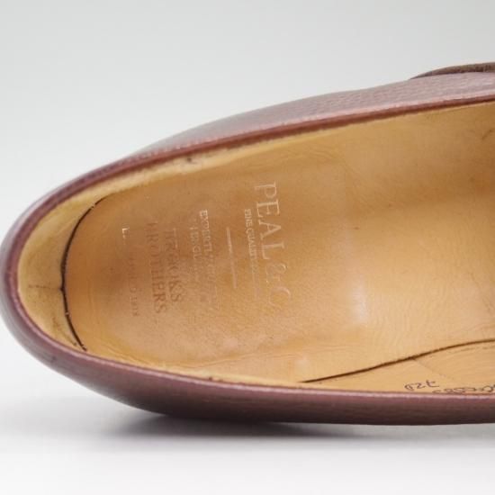 美品★クロケット&ジョーンズ UK11/US11.5D 【★ブルックスブラザーズ別注】Peal&co BROOKS BROTHERS/Crockett＆Jones★b205