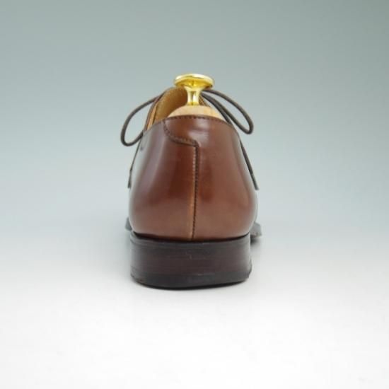 美品★クロケット&ジョーンズ 6E 【★Lloyd Footwear別注】 ロイドフットウェア/Jシリーズ/プレーントゥ/Vフロント/Crockett＆Jones★b206