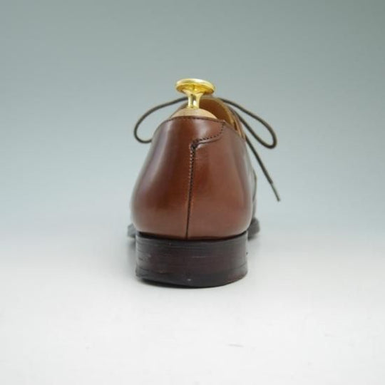 美品★クロケット&ジョーンズ 6E 【★Lloyd Footwear別注】 ロイドフットウェア/Jシリーズ/プレーントゥ/Vフロント/Crockett＆Jones★b206