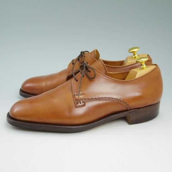 美品★トリッカーズ SIZE 7 【★希少!!Corniche By Tricker's/デッドストック購入後使用僅か】 プレーントゥ/Tricker's★b207