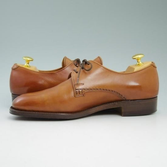 美品★トリッカーズ SIZE 7 【★希少!!Corniche By Tricker's/デッドストック購入後使用僅か】 プレーントゥ/Tricker's★b207