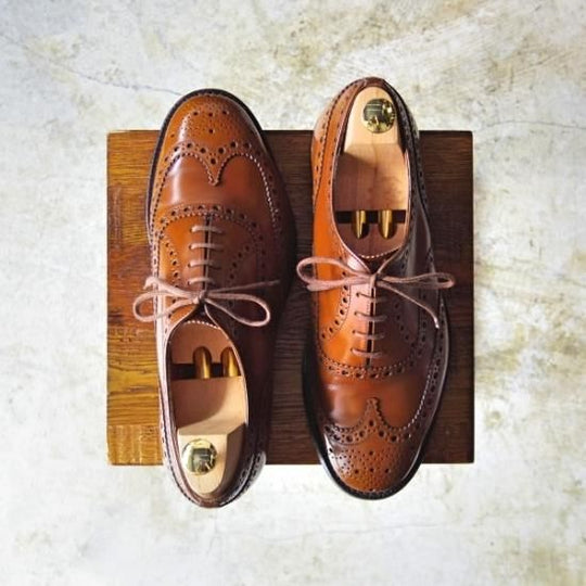 極上★チャーチ 80F 【★バーウッド/BURWOOD】 サンダルウッド/81ラスト/ポリッシュドバインダーカーフ/4都市ロゴ/Church's★b215