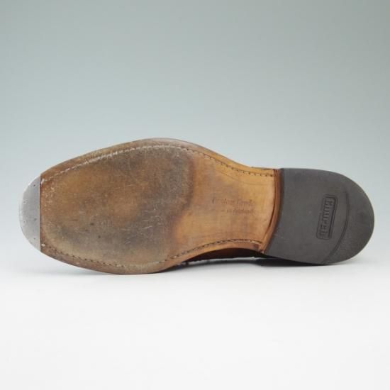 極上★チャーチ 80F 【★バーウッド/BURWOOD】 サンダルウッド/81ラスト/ポリッシュドバインダーカーフ/4都市ロゴ/Church's★b215