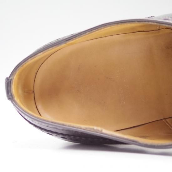 極上★チャーチ 90F 【★バーウッド/BURWOOD】 81ラスト/ポリッシュドバインダーカーフ/4都市ロゴ/フルブローグ/Church's★b216