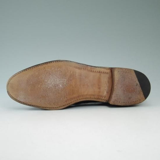 極美品★'80s(英)テクニック社製 UK7程度/US8D 【★(米)THE BRITISH ISLES COLLECTION別注品】 コンビ色/タッセルローファー/technic★b218