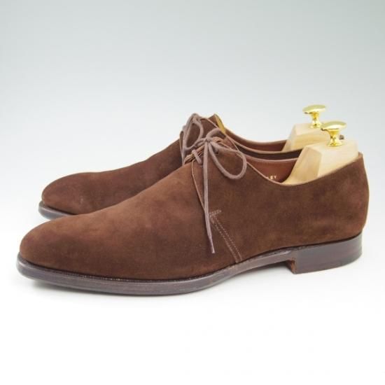 極美品★クロケット&ジョーンズ 8.5E 【★ハンドグレードライン/Paul Stuart別注】 ポールスチュアート/STAHLEY/Crockett＆Jones★b219