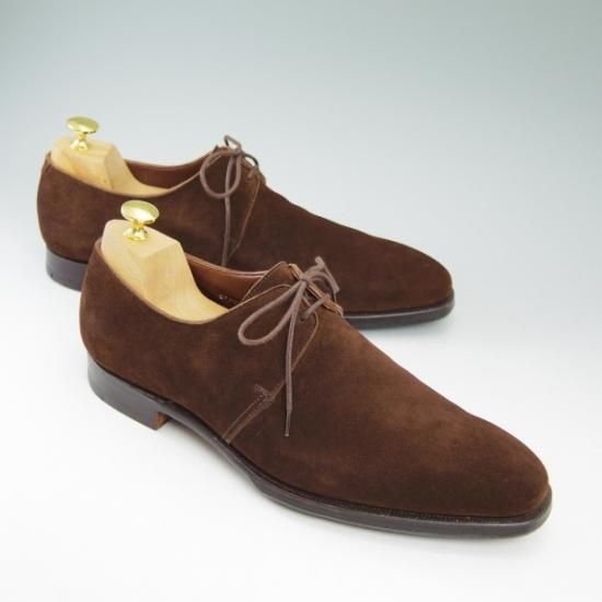 極美品★クロケット&ジョーンズ 8.5E 【★ハンドグレードライン/Paul Stuart別注】 ポールスチュアート/STAHLEY/Crockett＆Jones★b219