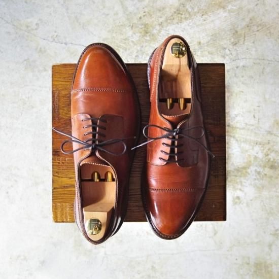 極上★クロケット&ジョーンズ 8D 【★(独)エドワードマイヤー別注】リッジウェイソール/Eduard Meier/Crockett＆Jones★b220