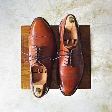 極上★クロケット&ジョーンズ 8D 【★(独)エドワードマイヤー別注】リッジウェイソール/Eduard Meier/Crockett＆Jones★b220