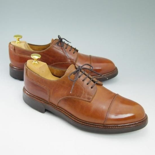 極上★クロケット&ジョーンズ 8D 【★(独)エドワードマイヤー別注】リッジウェイソール/Eduard Meier/Crockett＆Jones★b220