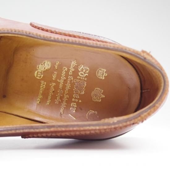 極上★クロケット&ジョーンズ 8D 【★(独)エドワードマイヤー別注】リッジウェイソール/Eduard Meier/Crockett＆Jones★b220