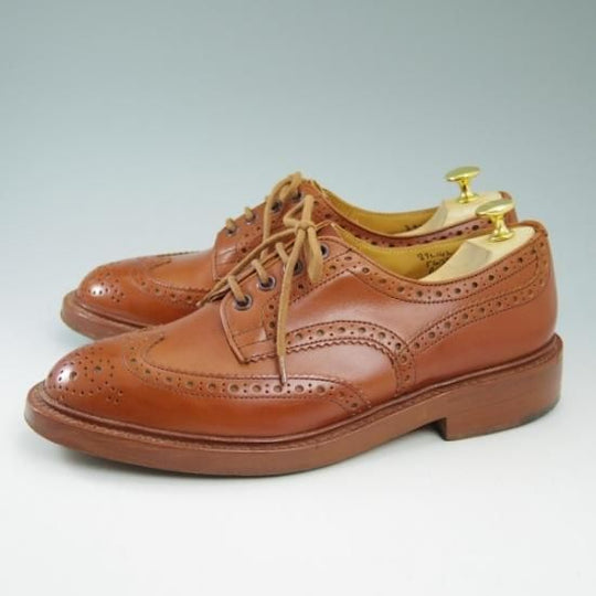 極美品★トリッカーズ SIZE 7 【★マロンアンティーク/BOURTON/バートン】 5633/カントリーシューズ/短靴/Tricker's★b221