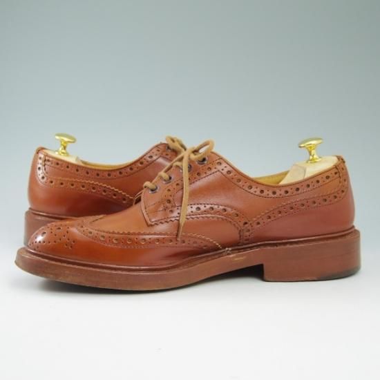 極美品★トリッカーズ SIZE 7 【★マロンアンティーク/BOURTON/バートン】 5633/カントリーシューズ/短靴/Tricker's★b221