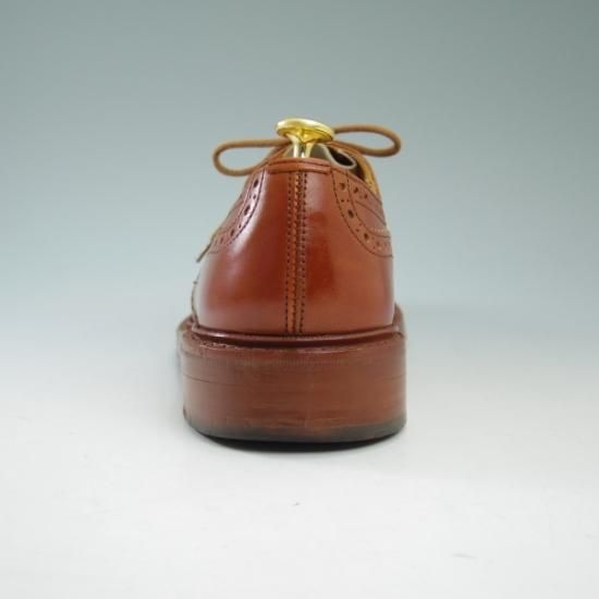 極美品★トリッカーズ SIZE 7 【★マロンアンティーク/BOURTON/バートン】 5633/カントリーシューズ/短靴/Tricker's★b221
