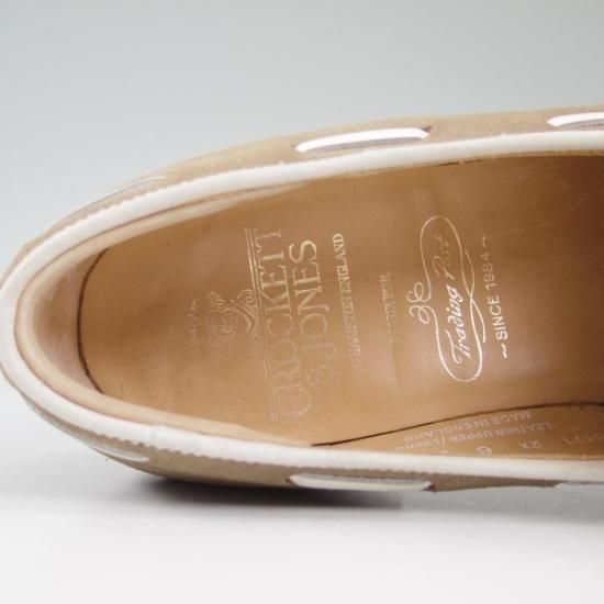 極美品★クロケット＆ジョーンズ 6E 【★トレーディングポスト別注品/Trading Post】GUERNSEY/341ラスト/Crockett＆Jones★b223