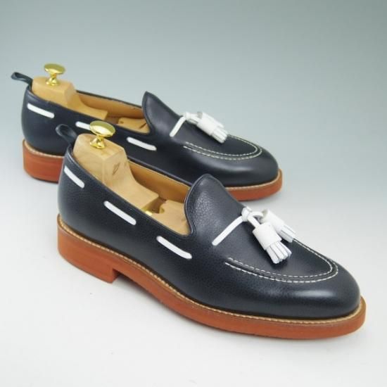 未使用★クロケット＆ジョーンズ UK7.5/US8D 【★ブルックスブラザーズ別注】ブラックフリースCrockett＆Jones★b224