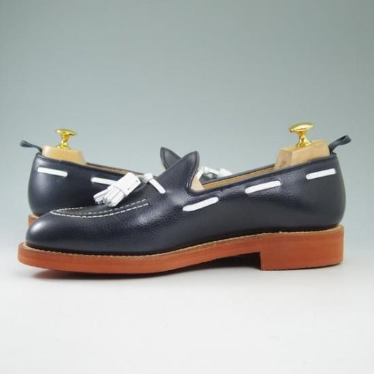 未使用★クロケット＆ジョーンズ UK7.5/US8D 【★ブルックスブラザーズ別注】ブラックフリースCrockett＆Jones★b224