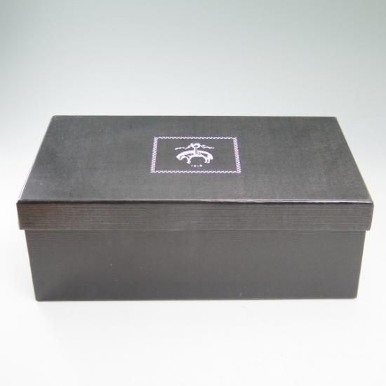 未使用★クロケット＆ジョーンズ UK7.5/US8D 【★ブルックスブラザーズ別注】ブラックフリースCrockett＆Jones★b224