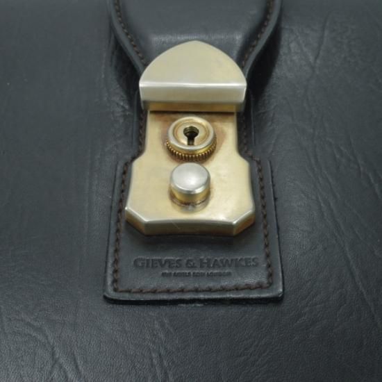 ★(英)ギーブス＆ホークス/GIEVES&HAWKES【★ダレスバッグ】メンズ ビジネス バッグ★N4841