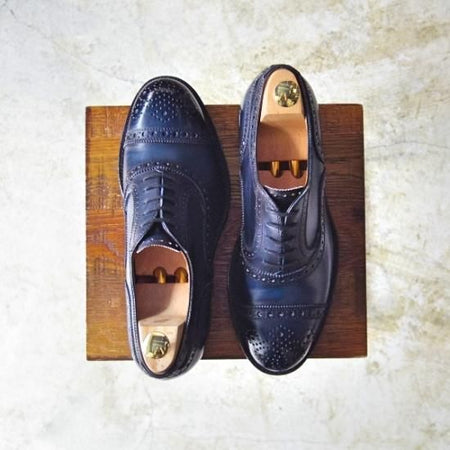 極美品★(伊)ベッタニン&ベントゥーリ SIZE 8【★グッドイヤー製法/定価10万円以上】SETANIL/セミブローグ/Bettanin&Venturi★b232