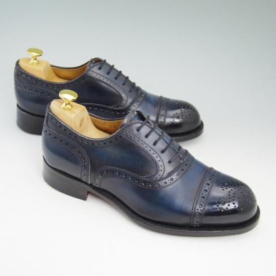 極美品★(伊)ベッタニン&ベントゥーリ SIZE 8【★グッドイヤー製法/定価10万円以上】SETANIL/セミブローグ/Bettanin&Venturi★b232