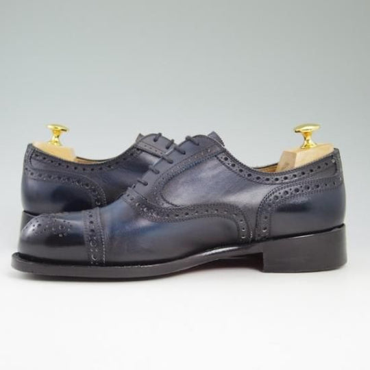 極美品★(伊)ベッタニン&ベントゥーリ SIZE 8【★グッドイヤー製法/定価10万円以上】SETANIL/セミブローグ/Bettanin&Venturi★b232