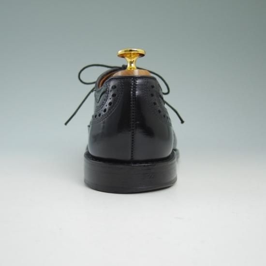 極上★(米)アレンエドモンズ 7.5E【★フルブローグ/McAllister】カーフ/黒/メンズ/ALLEN EDMONDS★b233