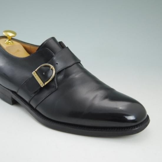 ★信義 SIZE 7【超希少★靴のハシモト/関 信義】モンクストラップ★b234
