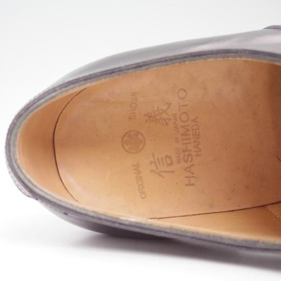 ★信義 SIZE 7【超希少★靴のハシモト/関 信義】モンクストラップ★b234