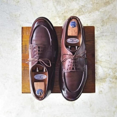 極上★パラブーツ SIZE 8.5【★超希少!!/旧ロゴ/シャンボード】CAFE/カフェ/CHAMBORD/TEXソール/Uチップ/Paraboot★b235