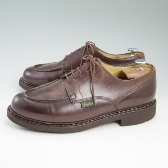 極上★パラブーツ SIZE 8.5【★超希少!!/旧ロゴ/シャンボード】CAFE/カフェ/CHAMBORD/TEXソール/Uチップ/Paraboot★b235