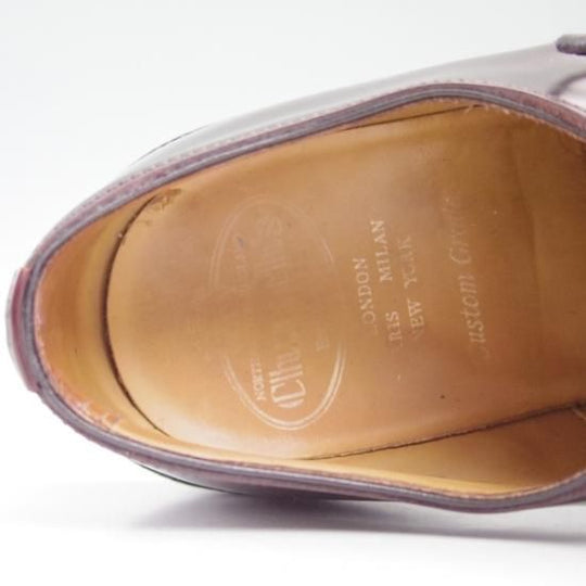 極上★チャーチ 80F 【★シャノン/SHANNON】 103ラスト/ポリッシュドバインダーカーフ/プレーントゥ/Church's★b238