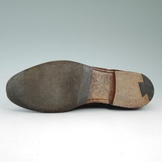 ★クロケット&ジョーンズ 7.5E 【★ヘイリング/HAYLING】 スエード/リボンローファー/Crockett&Jones★b239