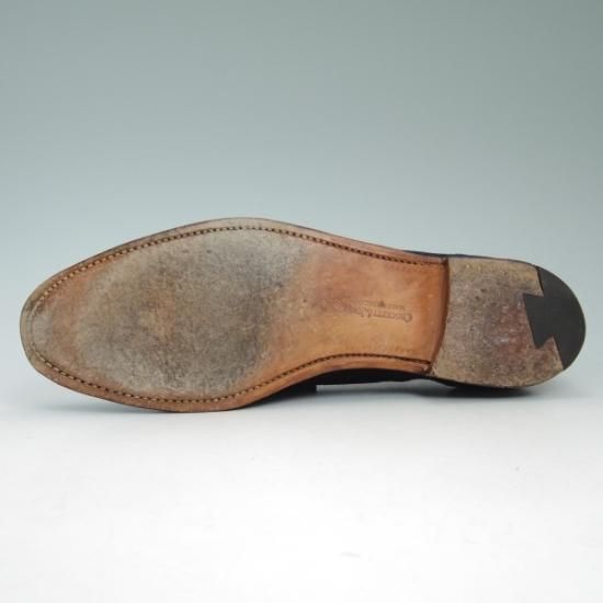 美品★クロケット&ジョーンズ 7E 【★ユナイテッドアローズ別注】 SELSEY/366ラスト/UNITED ARROWS/コインローファー/Crockett&Jones★b240