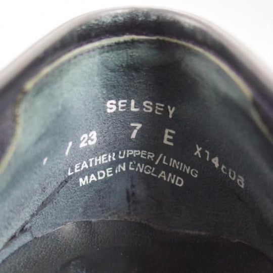 美品★クロケット&ジョーンズ 7E 【★ユナイテッドアローズ別注】 SELSEY/366ラスト/UNITED ARROWS/コインローファー/Crockett&Jones★b240